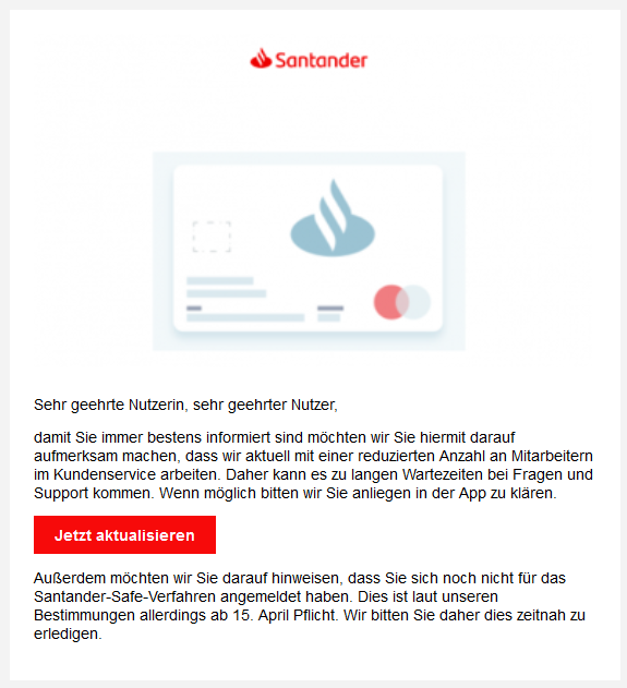 Phishing Radar Aktuelle Warnungen Verbraucherzentrale De